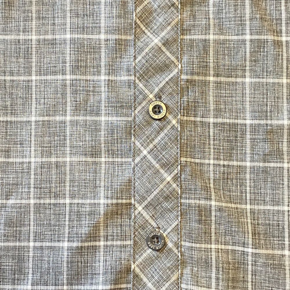 Orvis Classic Collection Plaid Tech Button-Up Short Sleeve Shirt - Picture 9 of 11
